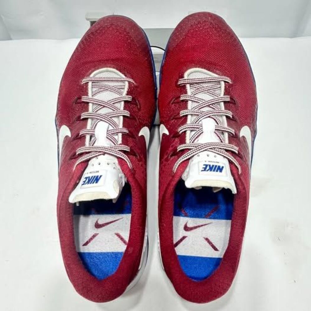 Nike Metcon 4 AH7453-626 Mens 8.5 Burgundy Blue Cross Training Shoes - Picture 3 of 7